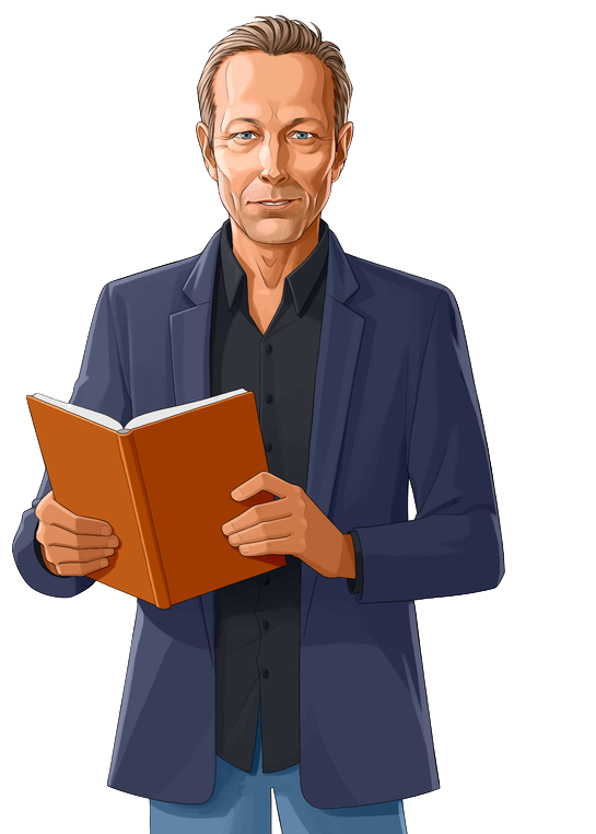 Lars Mikkelsen læser Lille Claus og Store Claus